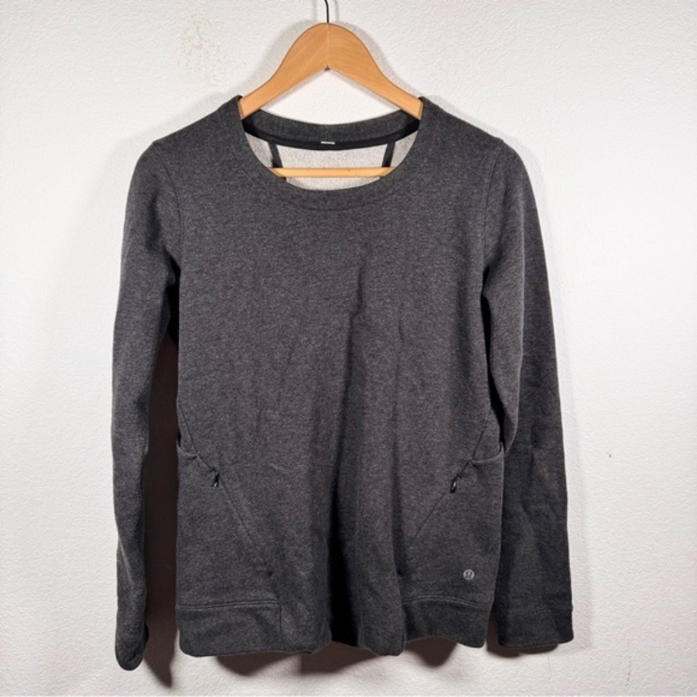 Lululemon &go Endeavor Long Sleeve Sweatshirt‎ Size 6